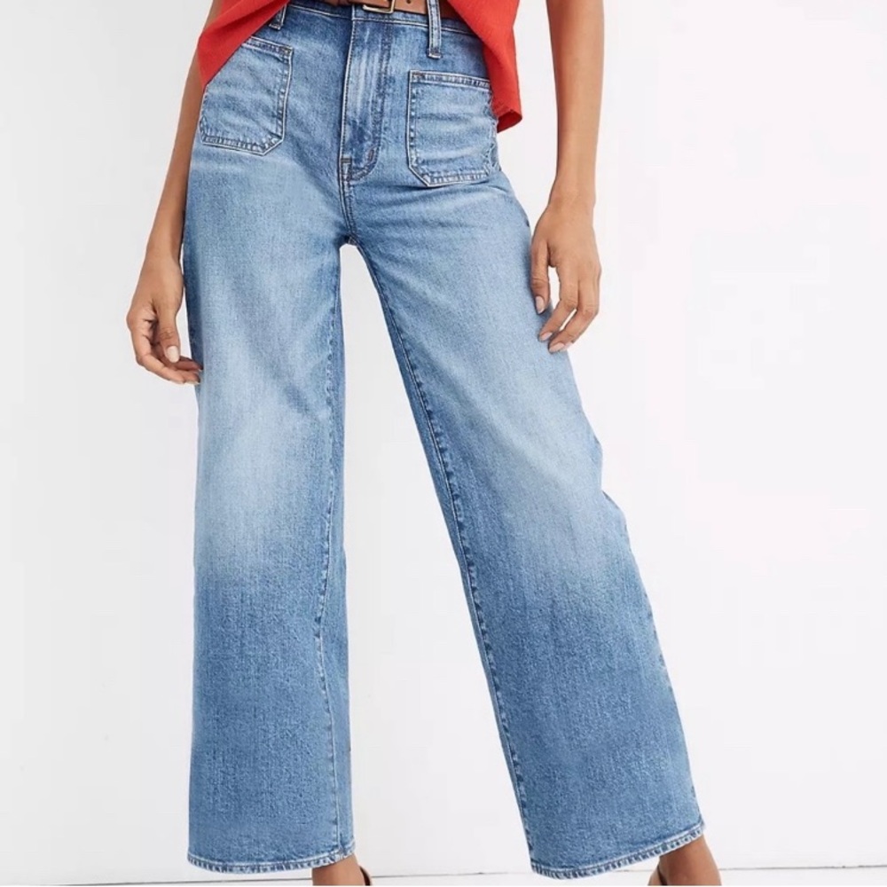 Madewell Wide Leg Crop